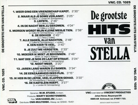Stella (10) : De Grootste Hits Van Stella (CD, Comp)