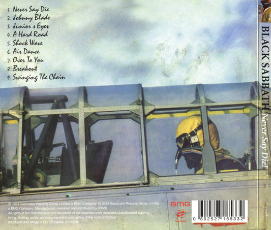 Black Sabbath : Never Say Die! (CD, Album, RE, RM, Dig)