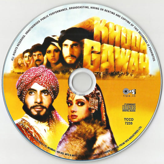 Laxmikant-Pyarelal : Khuda Gawah (CD, Album)