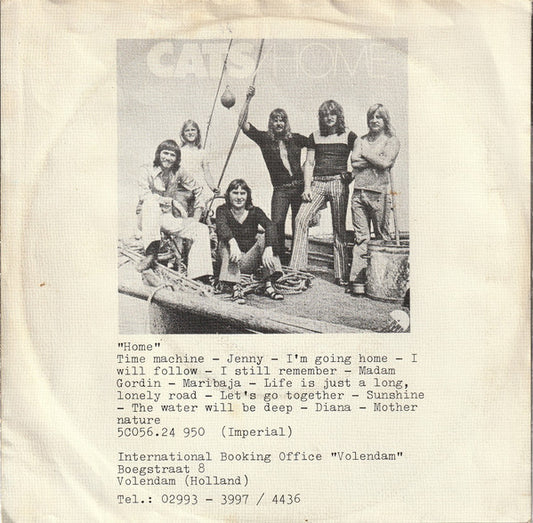 The Cats : Be My Day (7", Single)