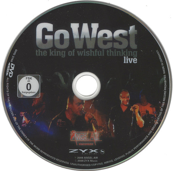 Go West : The King Of Wishful Thinking - Live (DVD-V, RE, NTSC, Reg)