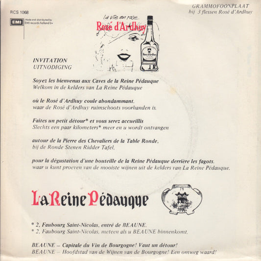 Edith Piaf : La Vie En Rose (7", S/Sided, Single)