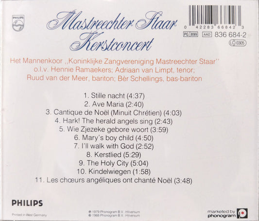 De Mastreechter Staar : Kerstconcert (CD, Album)