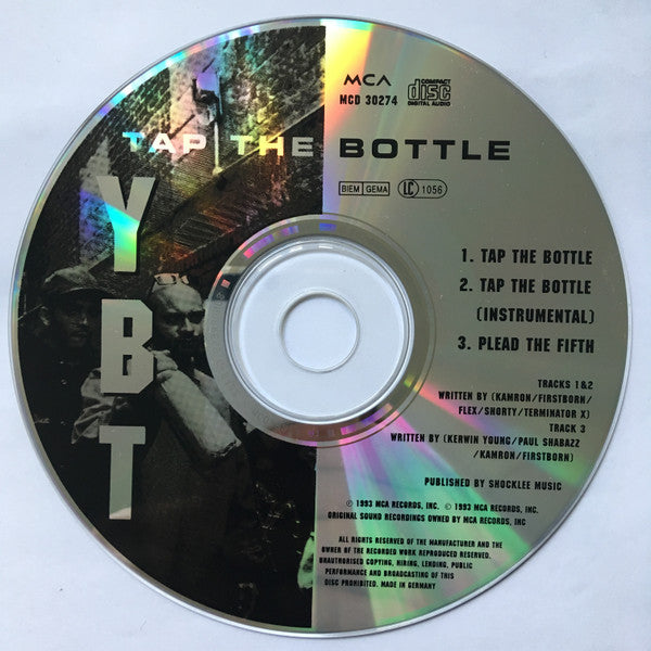 Young Black Teenagers : Tap The Bottle (CD, Maxi)