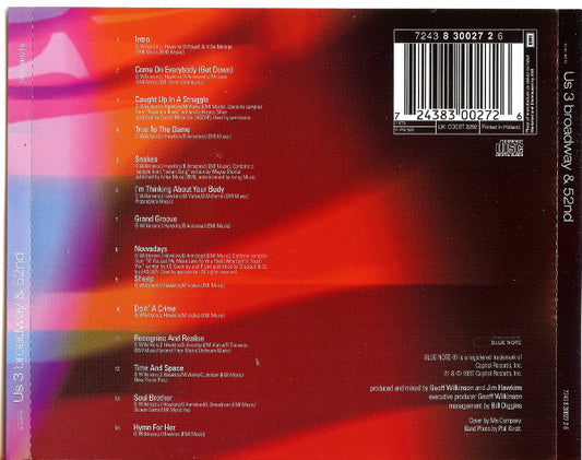 Us3 : Broadway & 52nd (CD, Album)
