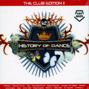 Various : History Of Dance - 12 - The Club Edition II (5xCD, Comp)