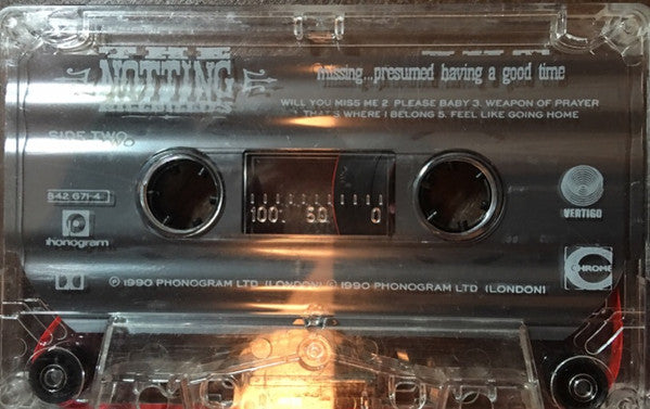 The Notting Hillbillies : Missing... Presumed Having A Good Time (Cass, Album)