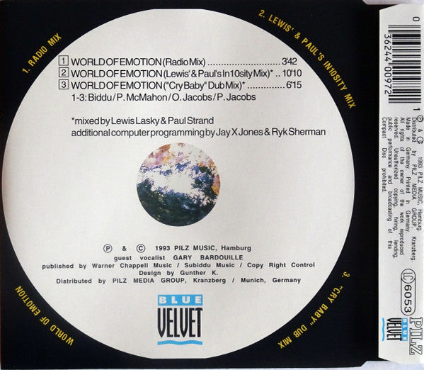 Tina Charles : World Of Emotion (CD, Maxi)