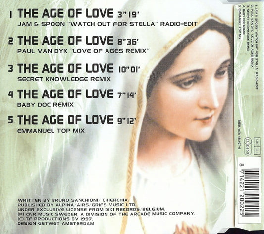 Age Of Love : The Age Of Love (CD, Single)
