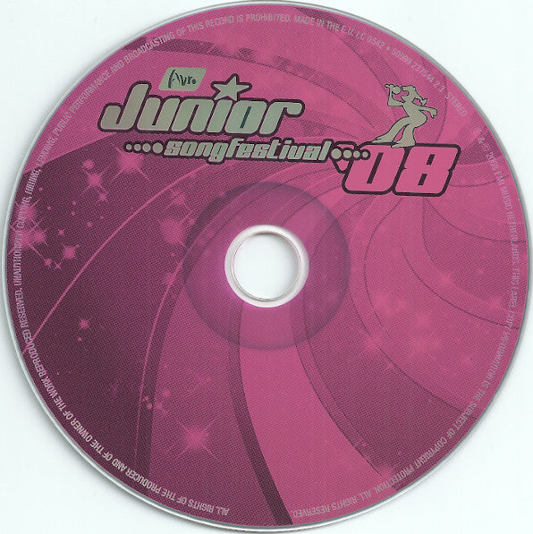 Various : Junior Songfestival '08 (CD, Album)