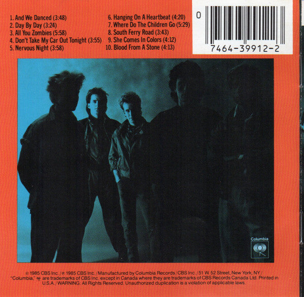 The Hooters : Nervous Night (CD, Album, RE, Pit)
