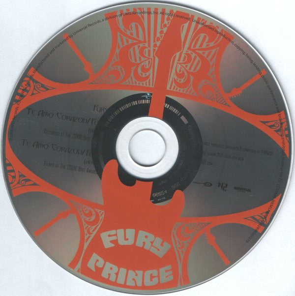 Prince : Fury (CD, Single, Enh)