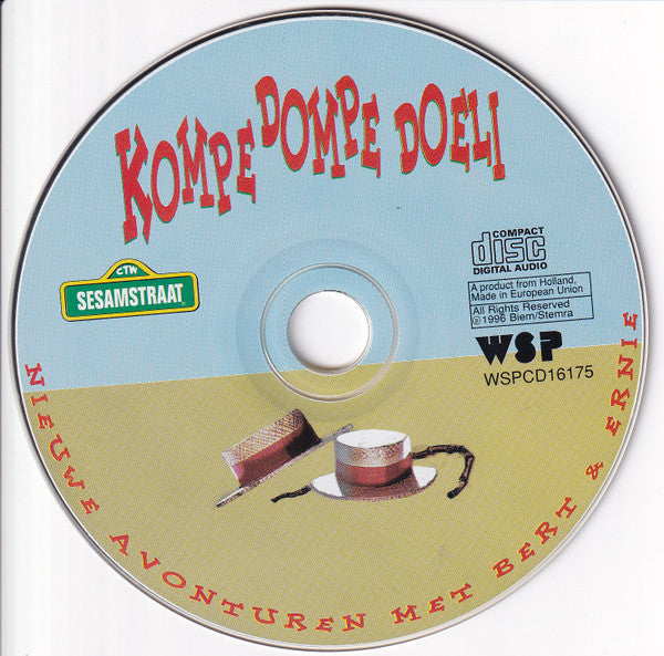 Bert & Ernie : Kompe Dompe Doeli - Nieuwe Avonturen Met Bert & Ernie (CD, Album)