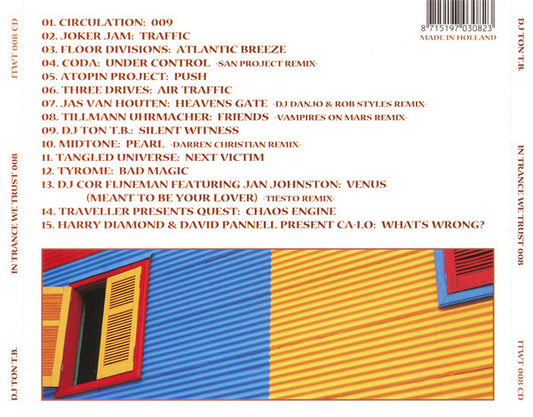DJ Ton T.B. : In Trance We Trust 008 (CD, Mixed)