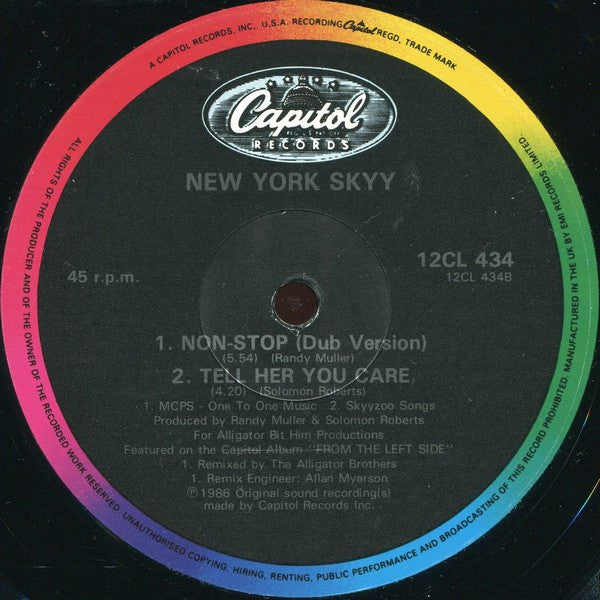 Skyy : Non-Stop (12")