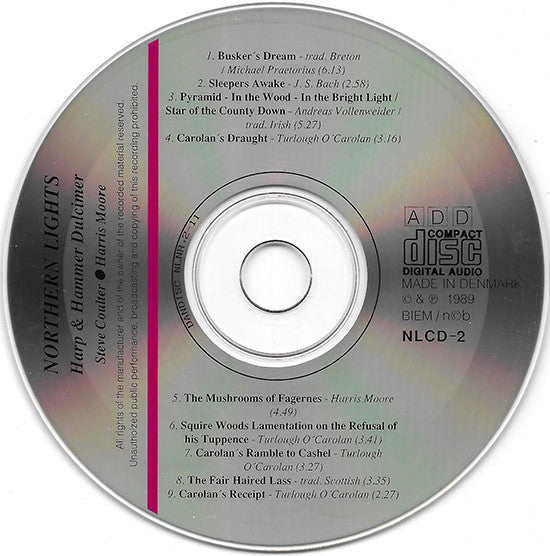 Northern Lights (17) : Harp & Hammer Dulcimer (CD, Album)