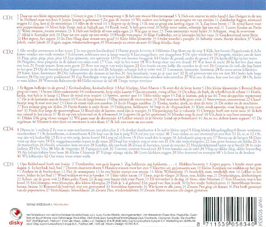 Het Kinderkoor Van De Enschedese Muziekschool : Liedjes Met Een Hoepeltje Erom (5xCD, Comp)