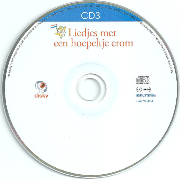 Het Kinderkoor Van De Enschedese Muziekschool : Liedjes Met Een Hoepeltje Erom (5xCD, Comp)