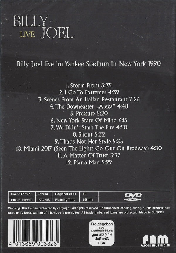Billy Joel : Live (DVD-V, PAL)