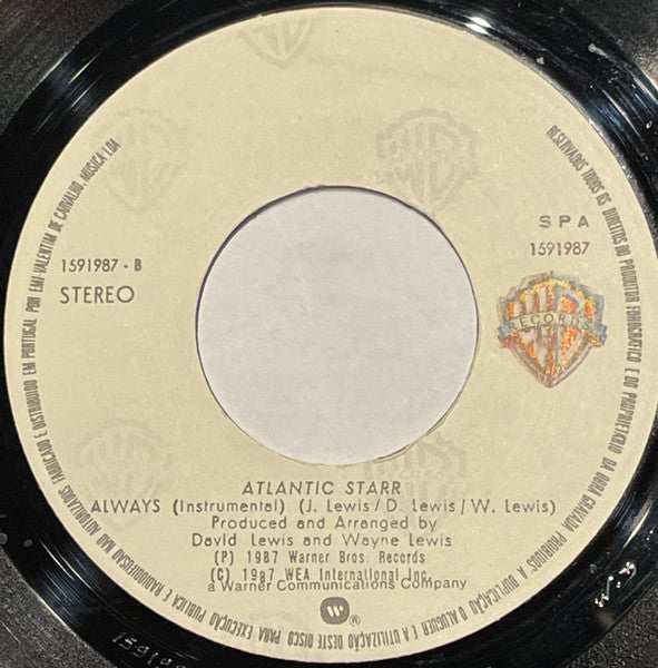 Atlantic Starr : Always (7", Single)