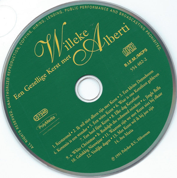 Willeke Alberti : Een Gezellige Kerst Met Willeke Alberti (CD, Album)