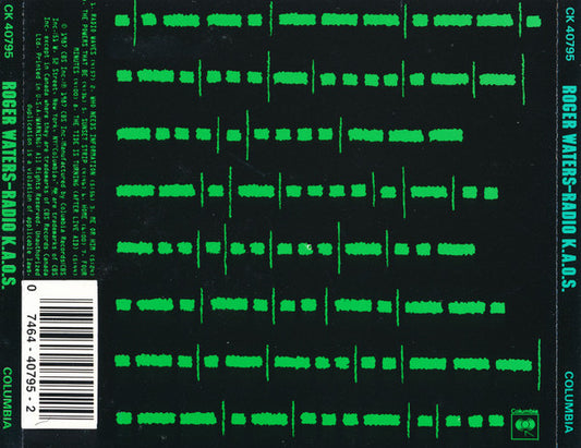 Roger Waters : Radio K.A.O.S. (CD, Album)