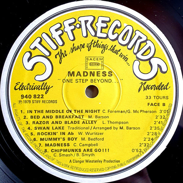 Madness : One Step Beyond... (LP, Album)