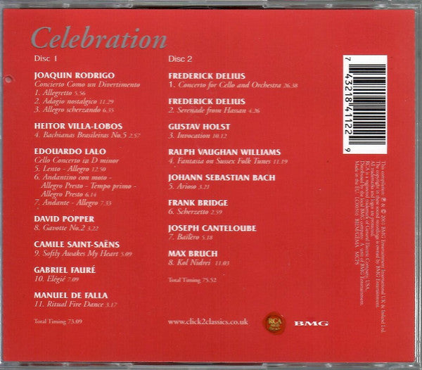 Julian Lloyd Webber : Celebration (2xCD, Album)