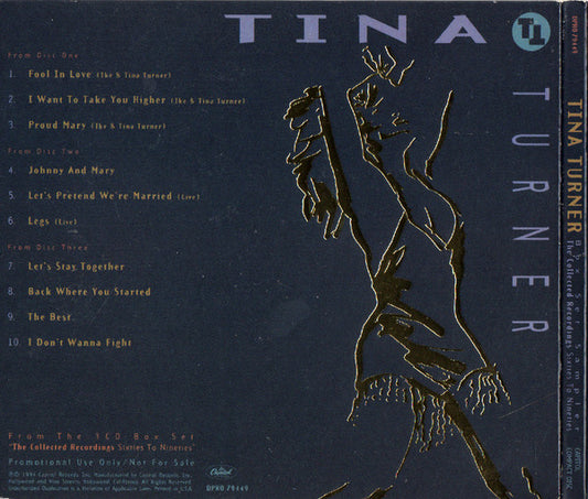 Tina Turner : The Collected Recordings (Sixties To Nineties) Box Set Sampler (CD, Comp, Promo, Smplr)