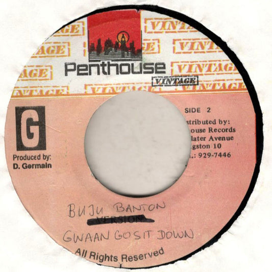 Buju Banton : Immigration Law (7", RP)