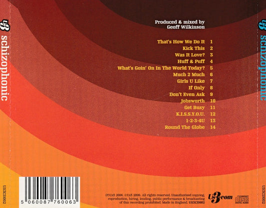 Us3 : Schizophonic (CD, Album)