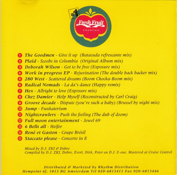 Various : Fresh Fruit Cocktail #1 (CD, Comp, Mixed)
