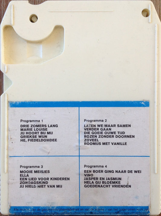 Various : K-Tel's Hollandse Top 20 (8-Trk, Comp)