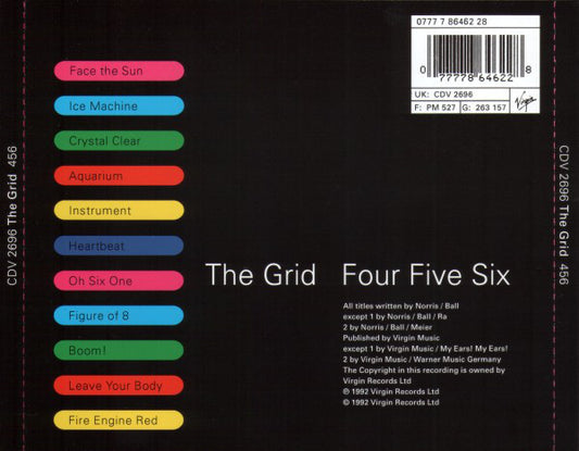 The Grid : Four Five Six (CD, Album)