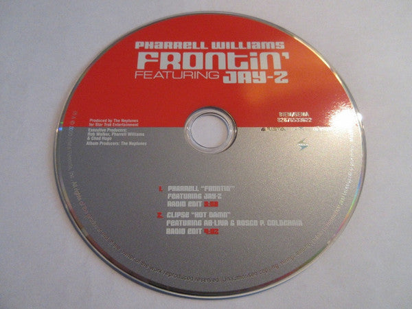 Pharrell Williams Featuring Jay-Z : Frontin' (CD, Single)