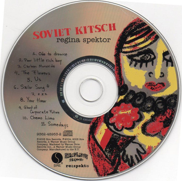 Regina Spektor : Soviet Kitsch (CD, Album + DVD, NTSC)