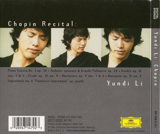 Frédéric Chopin, Yundi Li : Chopin (CD, Album)