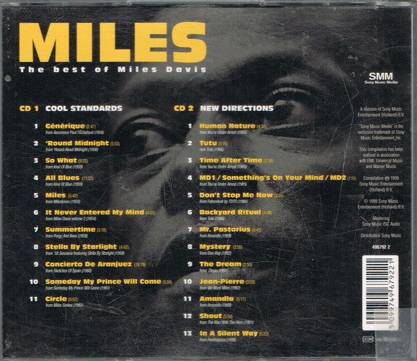 Miles Davis : The Best Of Miles Davis (2xCD, Comp)