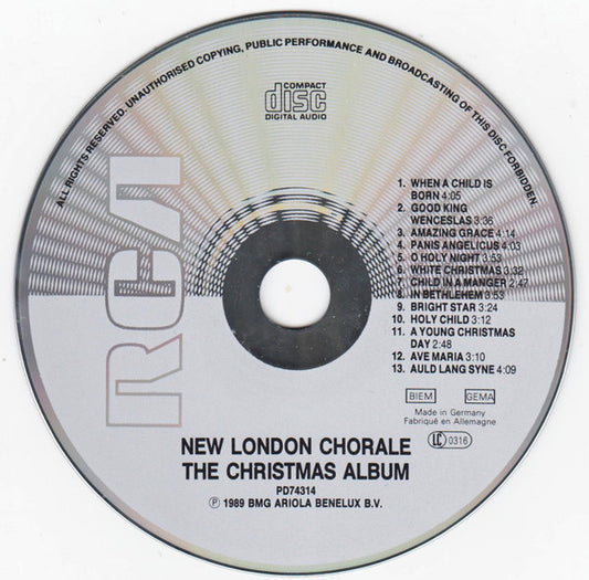 New London Chorale : The Christmas Album (CD, Album)