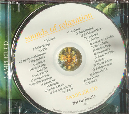 Various : Sounds Of Relaxation (CD, Comp, Smplr)