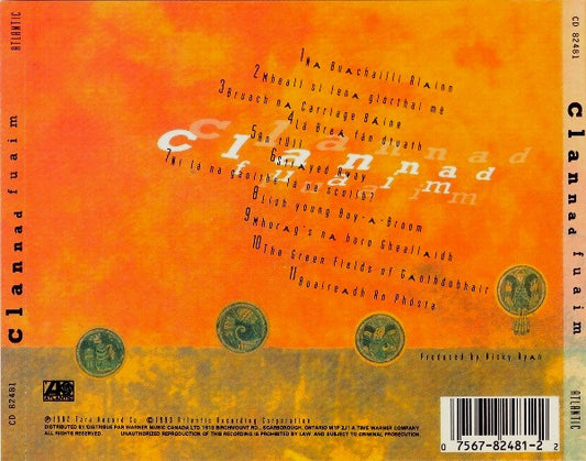 Clannad : Fuaim (CD, Album, RE)