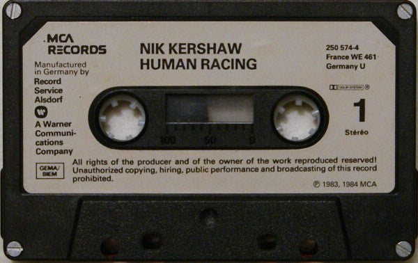 Nik Kershaw : Human Racing (Cass, Album)