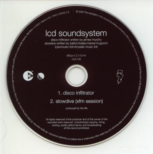 LCD Soundsystem : Disco Infiltrator (CD, Single, Copy Prot.)