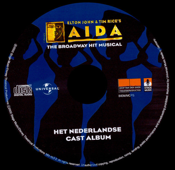 Various : AIDA - Nederlandse Cast Album (CD)