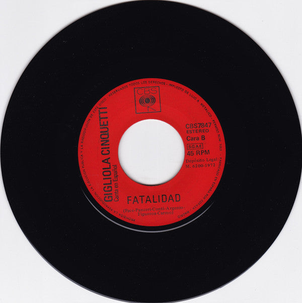 Gigliola Cinquetti : Gigliola Cinquetti Canta En Español Gira El Amor (7")