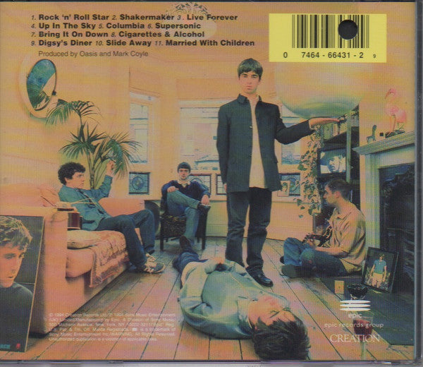 Oasis (2) : Definitely Maybe (CD, Album)