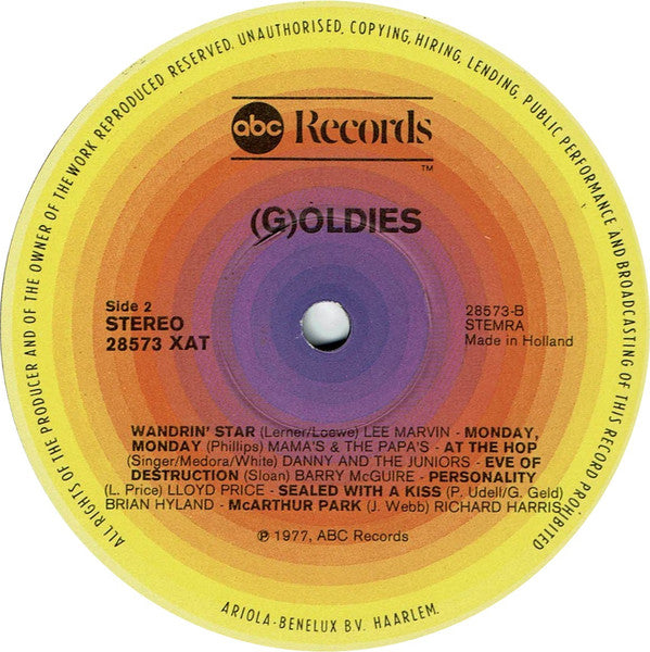 Various : (G)oldies (LP, Comp)
