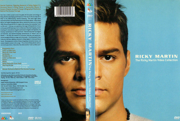 Ricky Martin : The Ricky Martin Video Collection (DVD, SECAM)