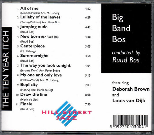 Big Band Bos Featuring Deborah Brown & Louis van Dijk, Ruud Bos : The Ten Year Itch (CD, Album)