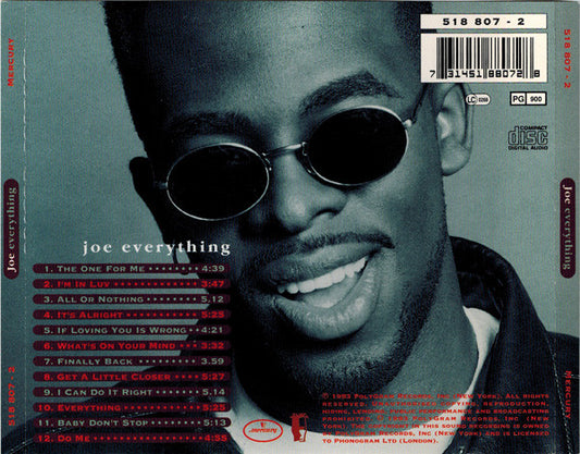 Joe : Everything (CD, Album)